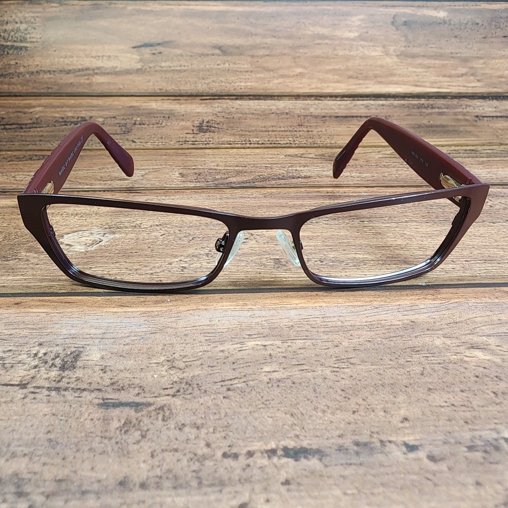 Marc by Marc Jacobs MMJ 554 YF8 Eyeglasses Red Rectangular 50-17-135 FRAMES ONLY